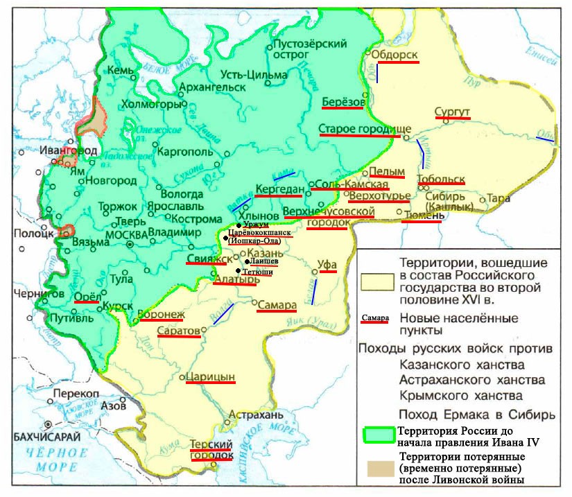 ГДЗ, ответы для учебника по истории России, Данилов 7 класс, 1 часть 2016